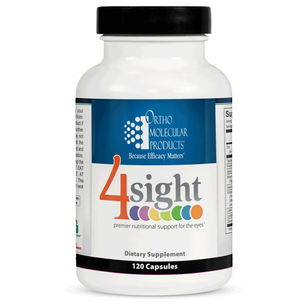 4Sight by Ortho Molecular Products vision care capsules for macular health and ocular circulation