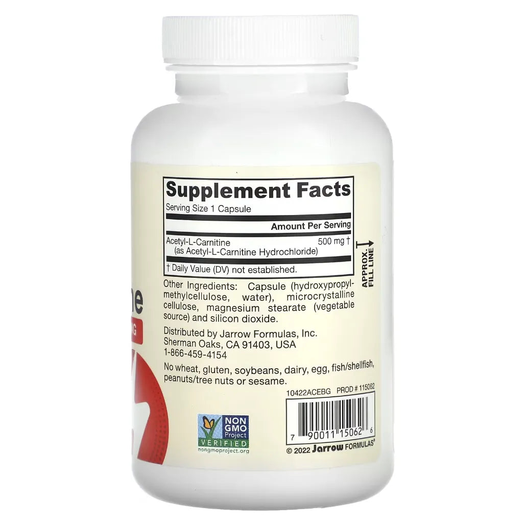 Acetyl L-Carnitine by Jarrow Formulas at Nutriessential.com