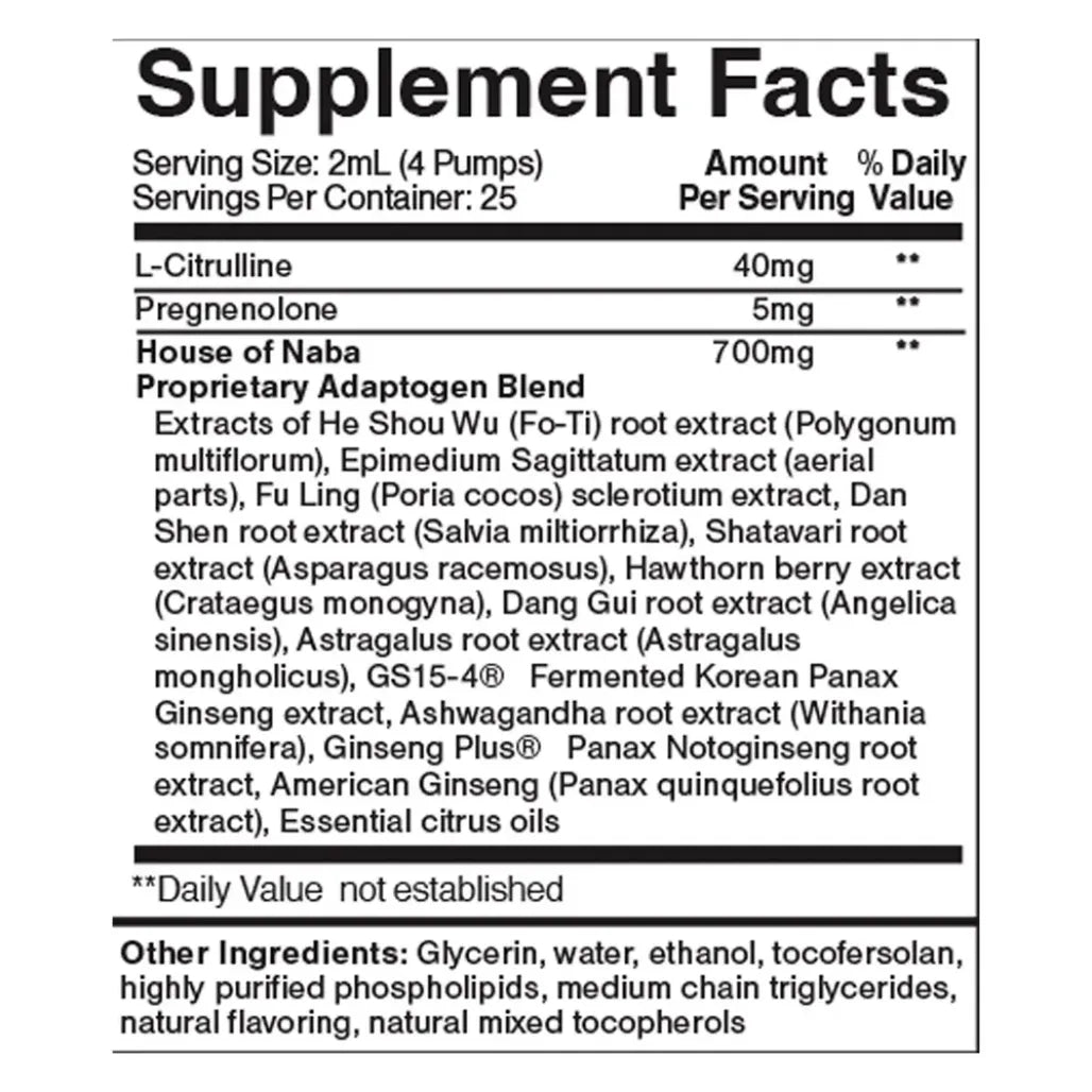 Adaptogenic Black Label Reserve Blend Quicksilver Scientific 