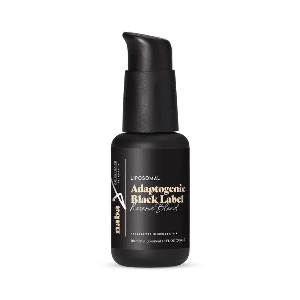 Adaptogenic Black Label Reserve Blend Quicksilver Scientific 