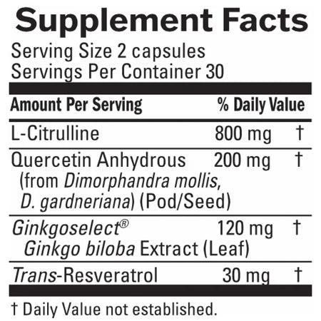 Advanced Blood Flow 60 caps Brain MD
