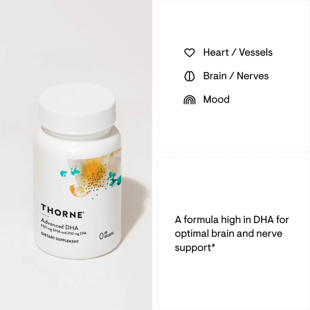 Thorne Advanced DHA For Brain Health