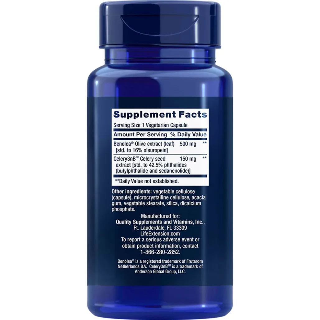 Advanced Olive Leaf Vascular Support by life extension