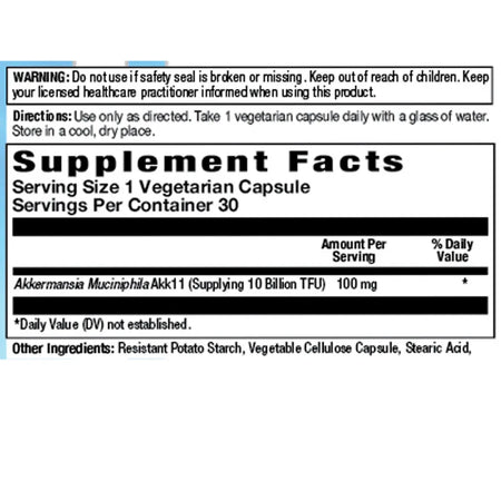 Akkermansia-Postbiotic by Nutra BioGenesis