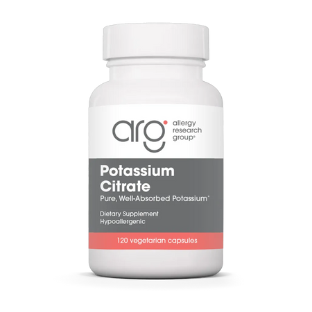 Allergy Research Group Potassium Citrate 99mg - 120 Vegcaps