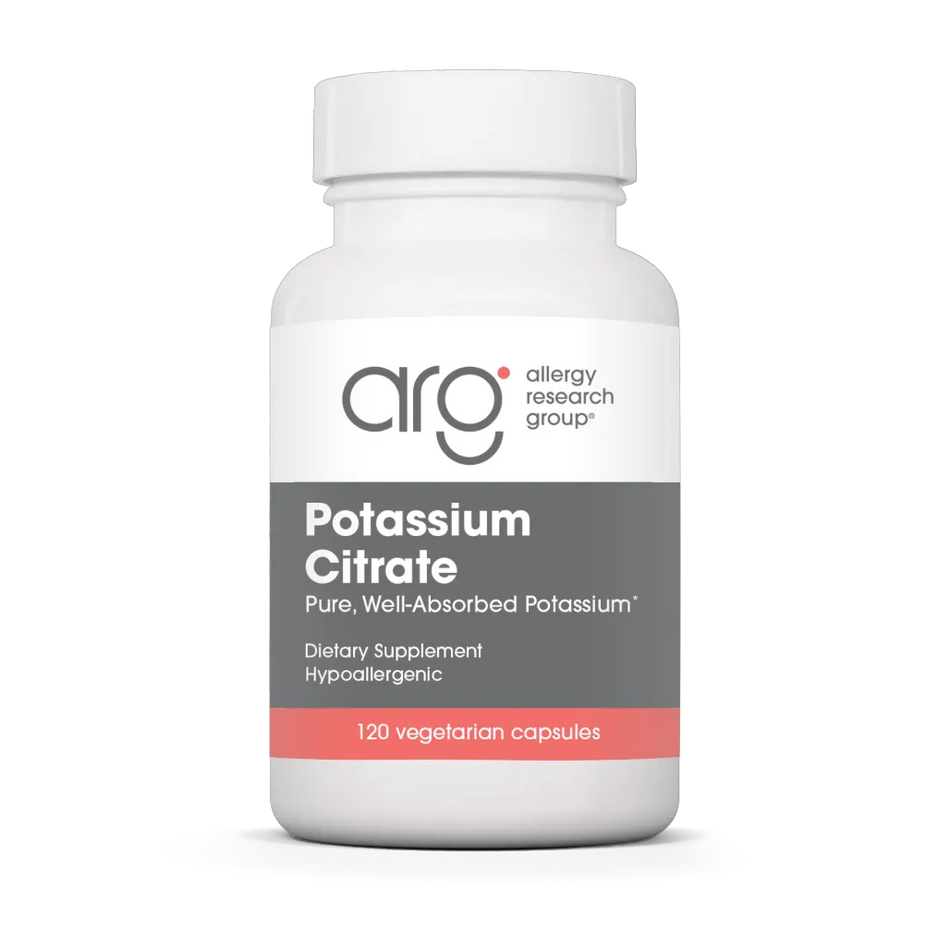 Allergy Research Group Potassium Citrate 99mg - 120 Vegcaps
