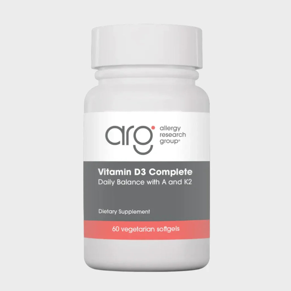 Vitamin D3 Complete 5000 by Allergy Research Group - 120 Veggie Softgels