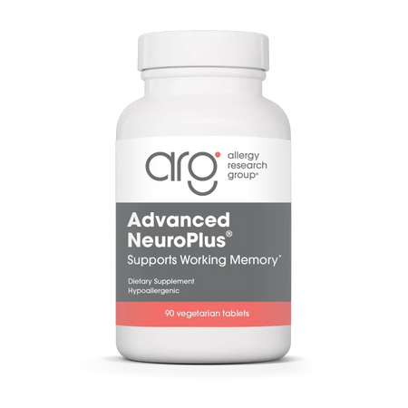 Allergy Research Group Advanced NeuroPlus vegtabs label