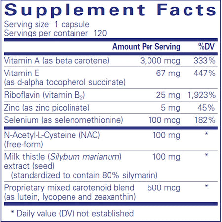 AntiOxidant-Formula-pure-encapsulations ingredients