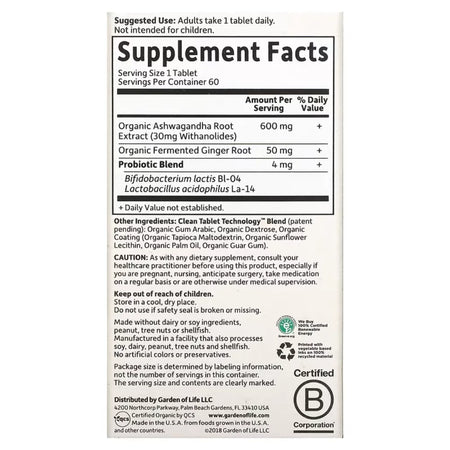Ashwaganda Stress & Mood Organic
