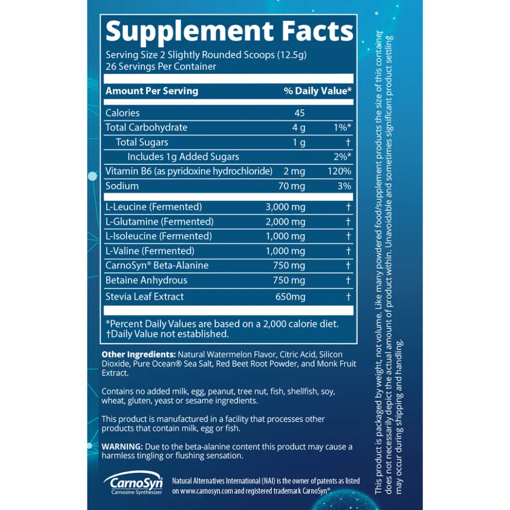 BCAA+G Reload - Natural Watermelon by Metabolic Response Modifier