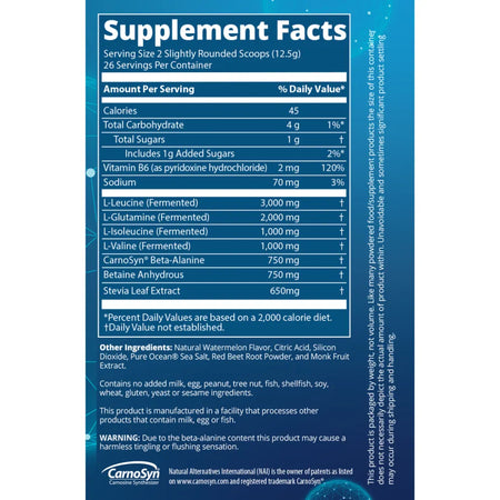BCAA+G Reload - Natural Watermelon by Metabolic Response Modifier