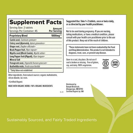 Vata Digest Banyan Botanicals