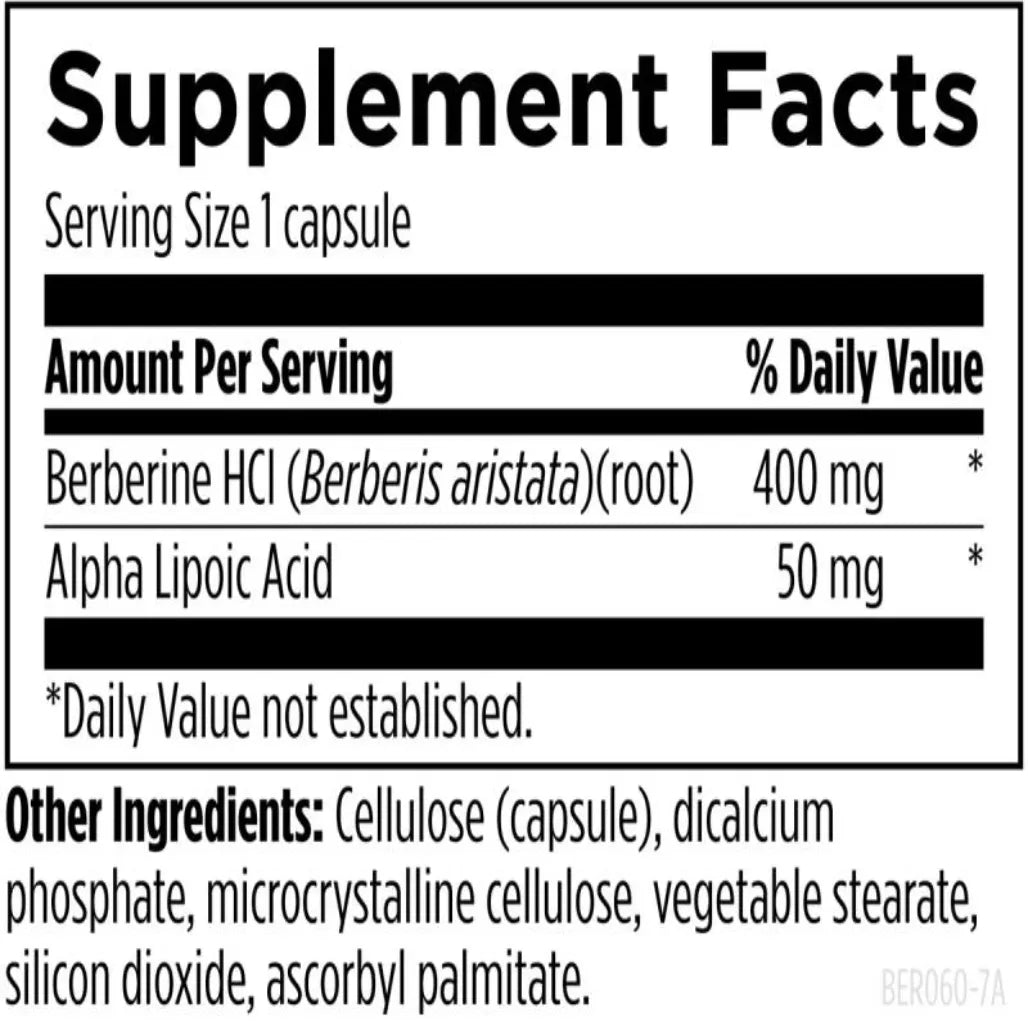Berberine Synergy by Designs for Health