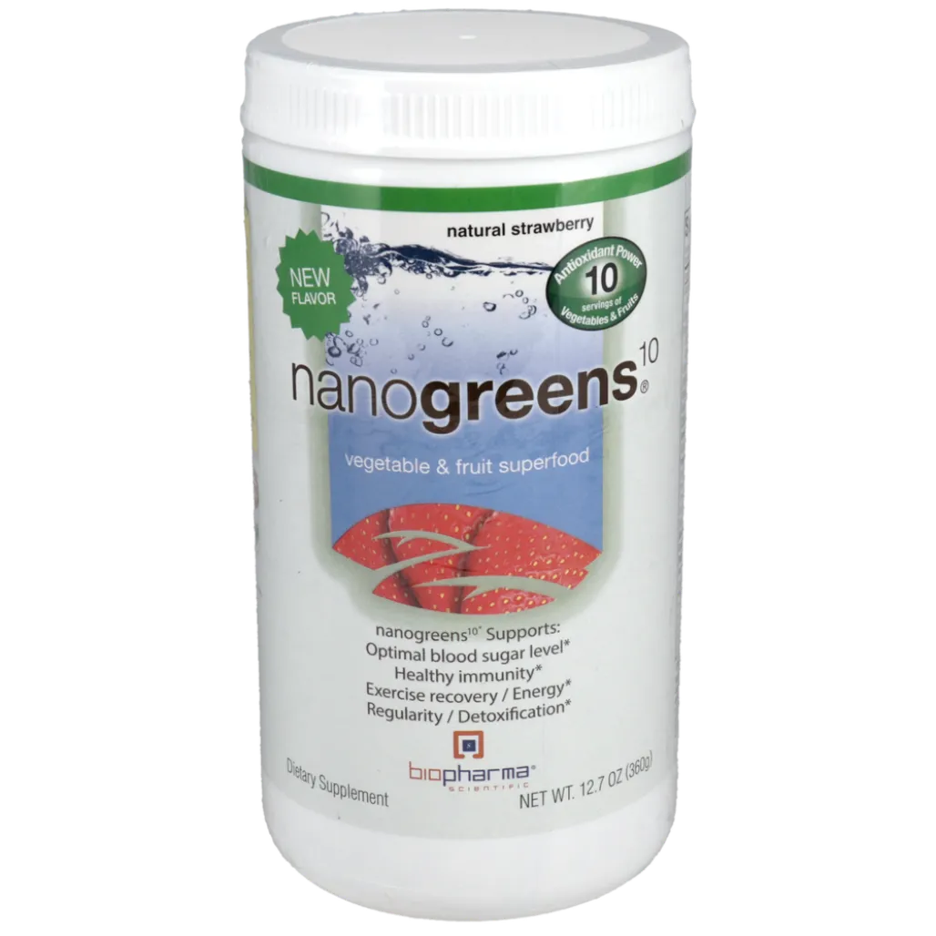 Nanogreens10 Strawberry by BioPharma Scientific
