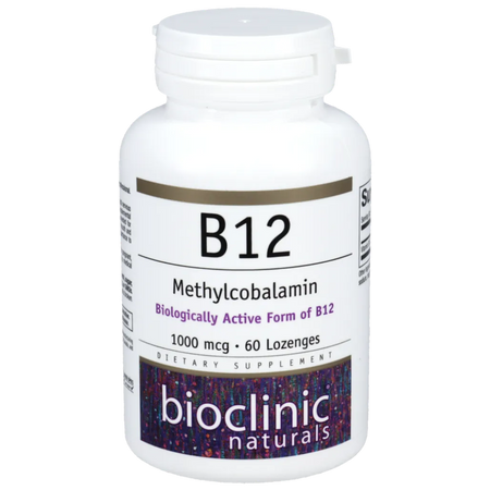 B12 Methylcobalamin 1,000mcg Bioclinic Naturals