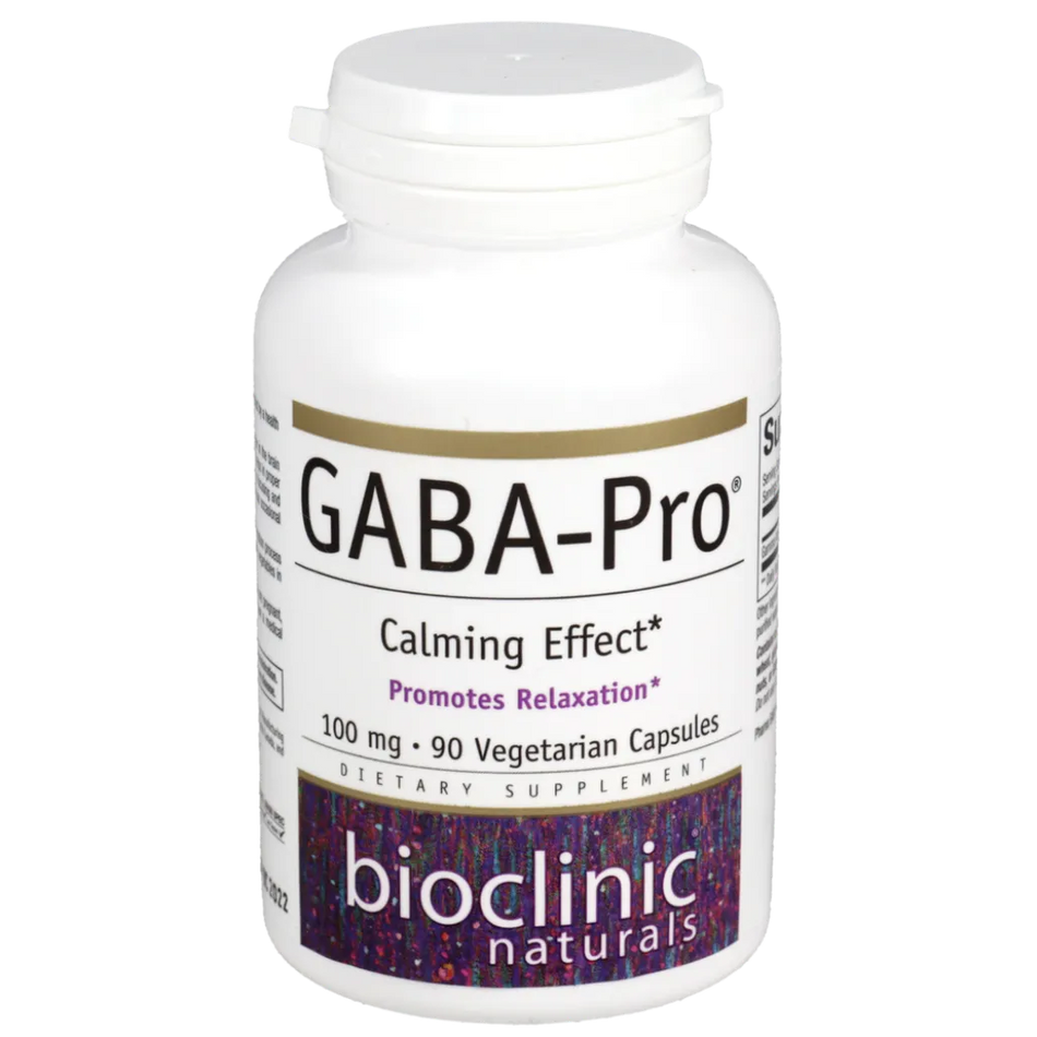 GABA-Pro 100mg Natural Bioclinic Naturals