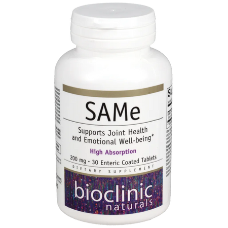 SAMe 30 Tabs. Bioclinic Naturals