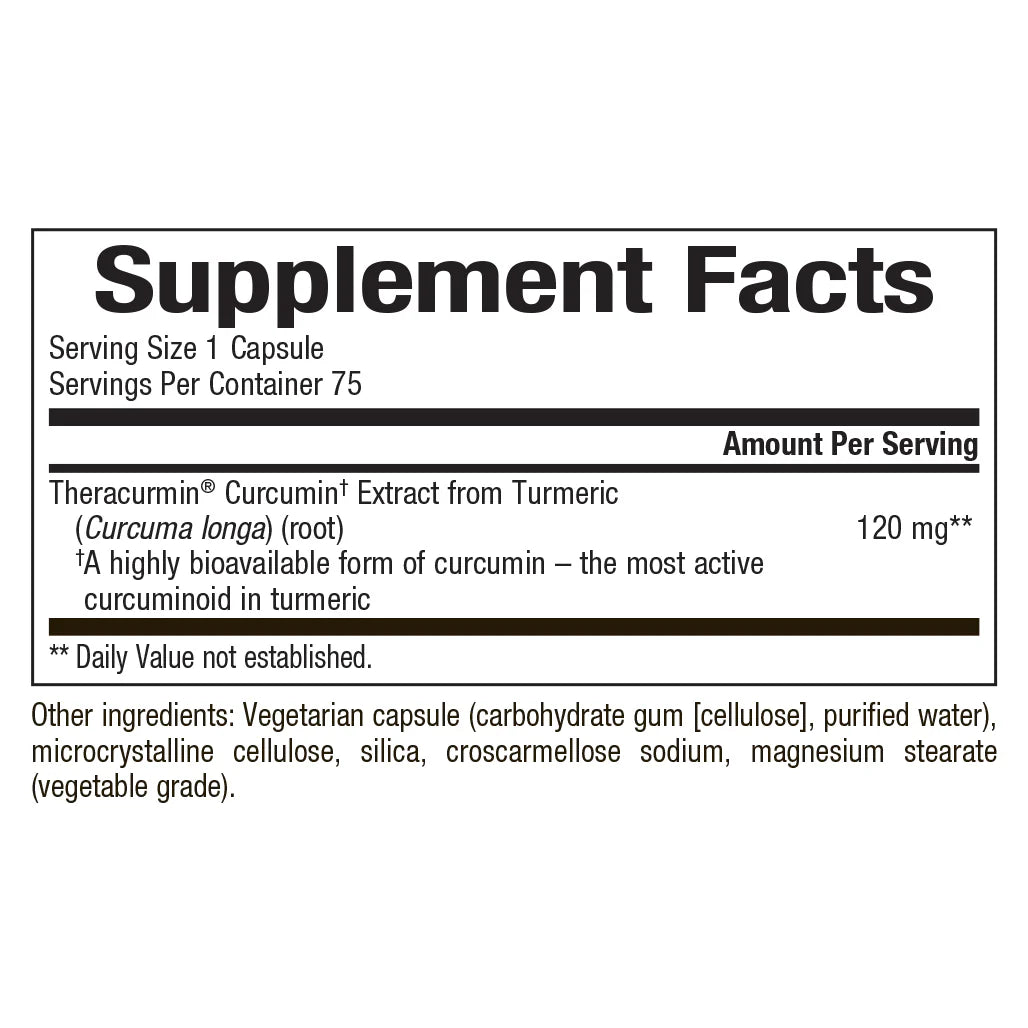 Theracurmin 2X Bioclinic Naturals