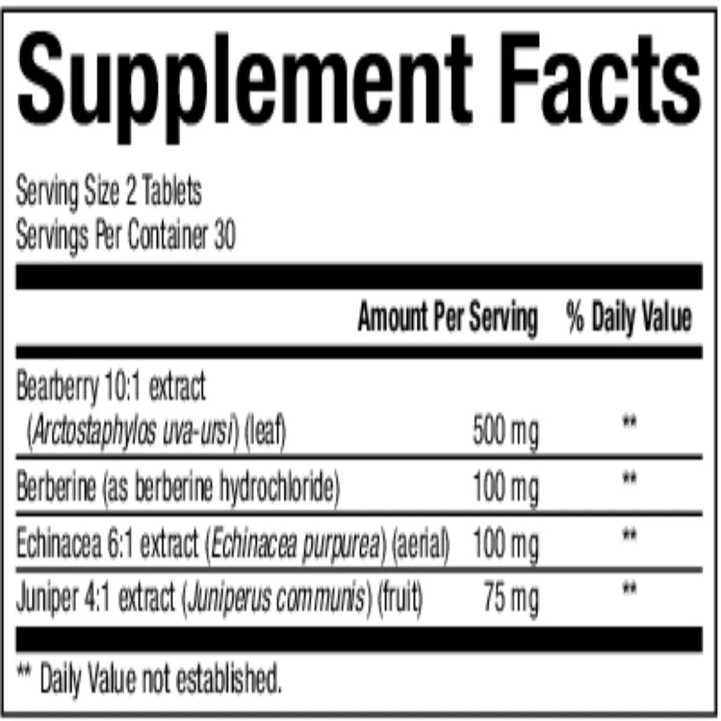 Urinary Tract Health Support Bioclinic Naturals