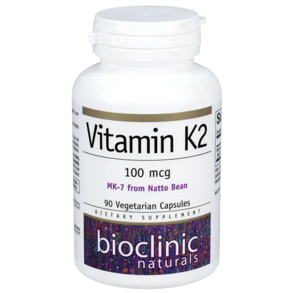 Vitamin K2 100mcg Bioclinic Naturals