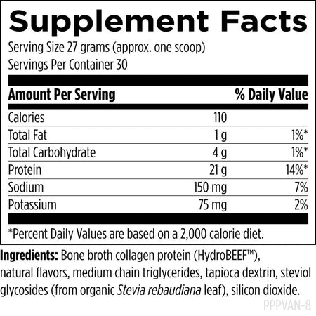 Bone Broth Protein formerly PurePaleo vanilla&nbsp; by Designs for Health