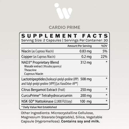 CARDIO-PRIME+-infiniwell-ingredients