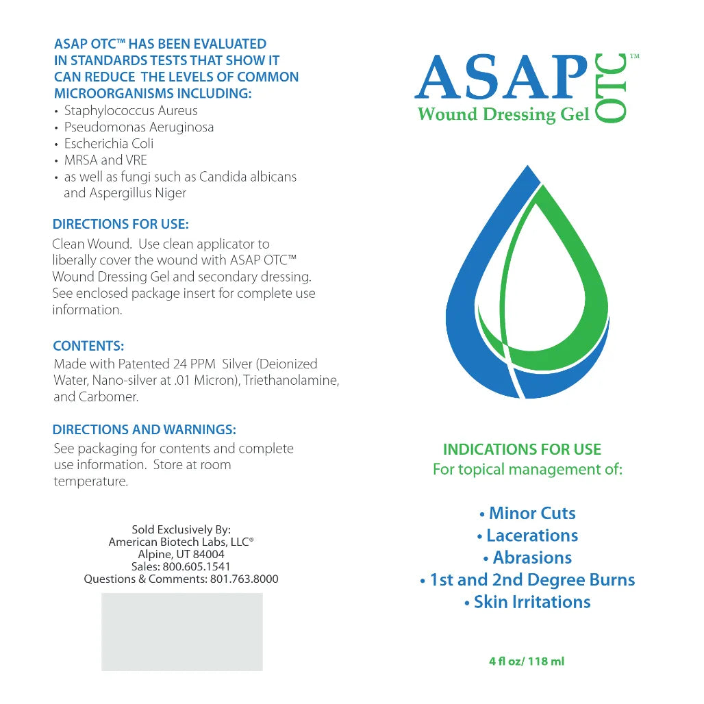 CareStat Wound Dressing Gel American Biotech Labs