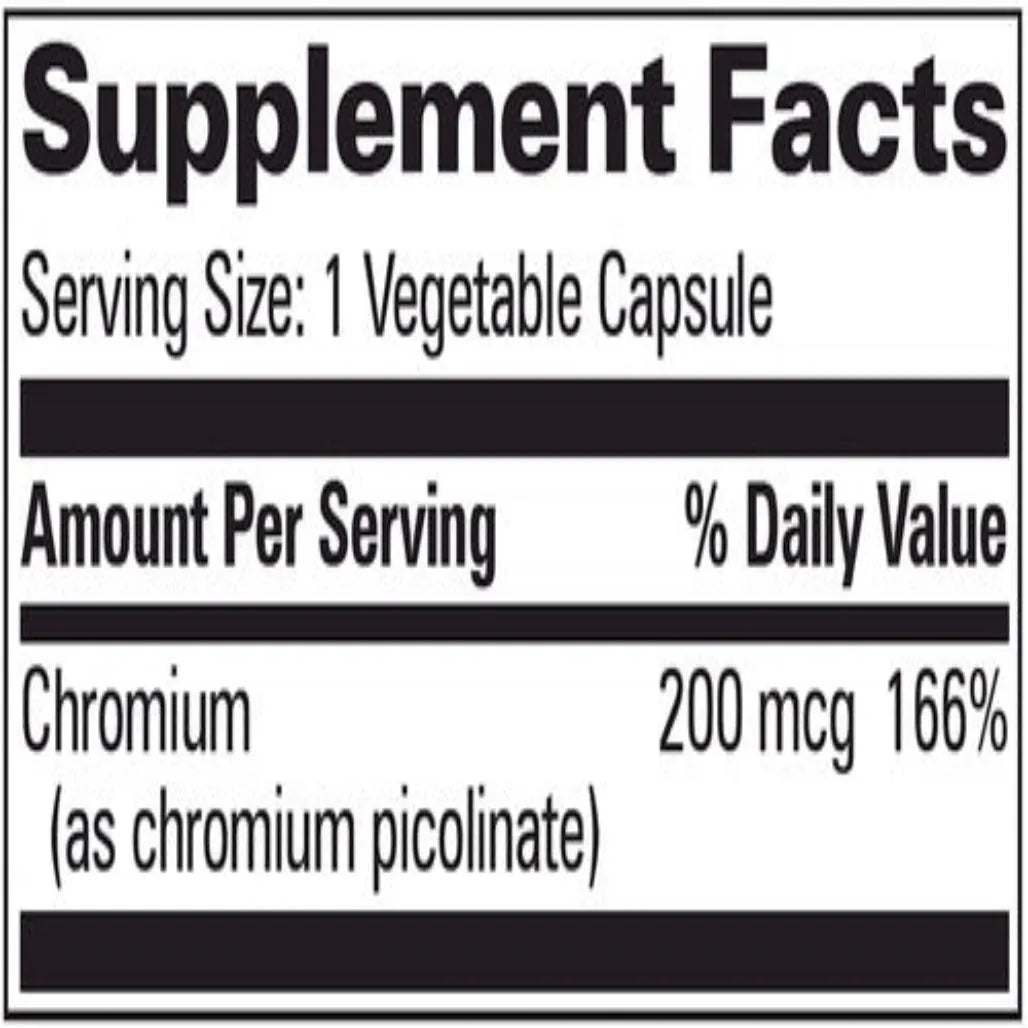 Chromium Picolinate-V Progressive Labs