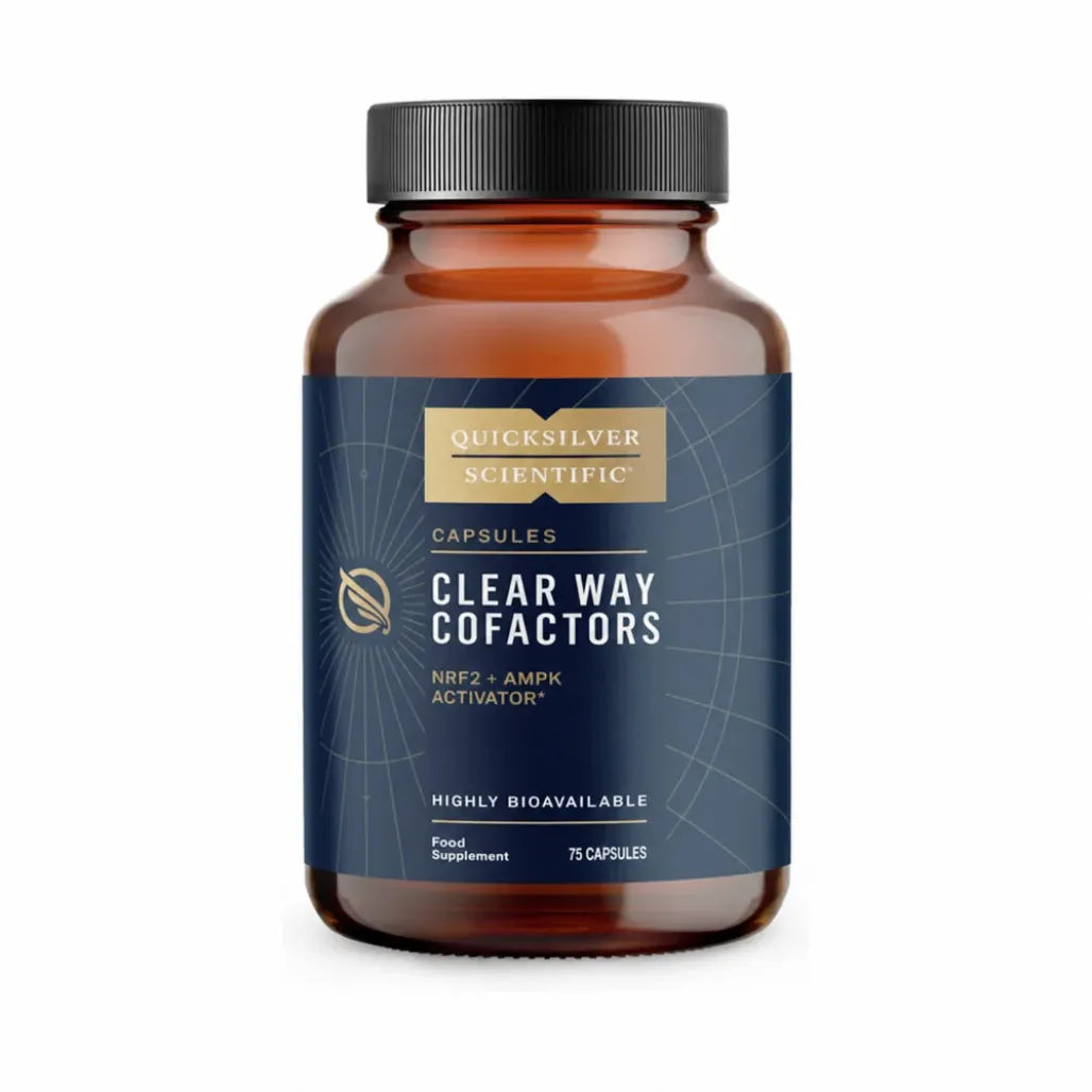 Clear Way Cofactors 75 Capsules Quicksilver Scientific