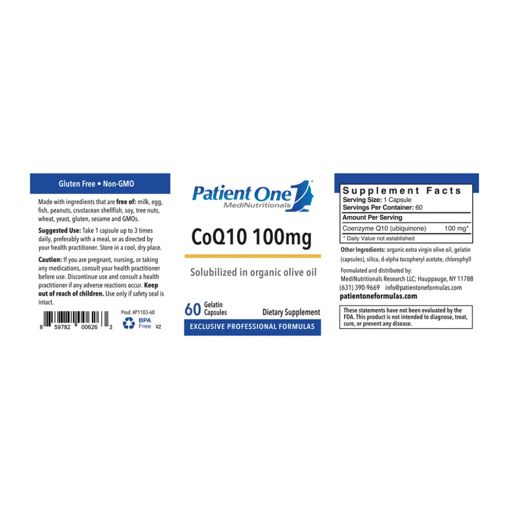 CoQ10 100mg by Patient One