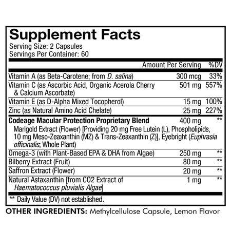 CodeAge Eyes Vitamins - For Eye Wellness