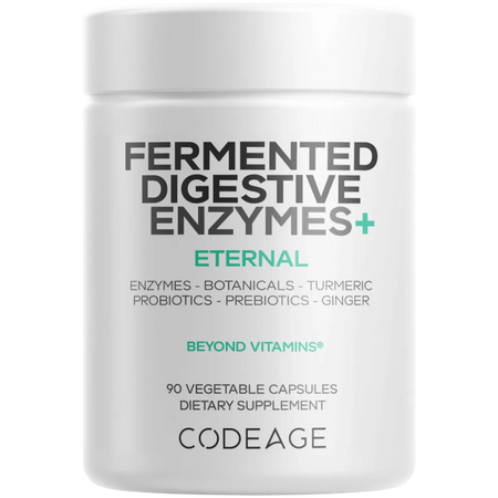 CodeAge Fermented Digestive Enzymes - Support Healthy Digestion