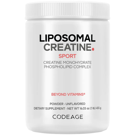 CodeAge Liposomal Creatine Monohydrate - Support Athletic Performance