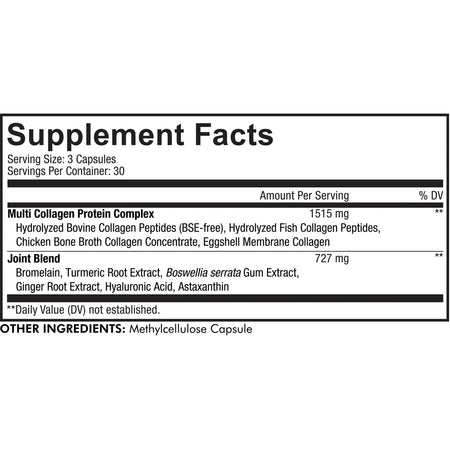 CodeAge Multi Collagen Joint Blend - Support Healthy Tendons, Ligaments and Muscles