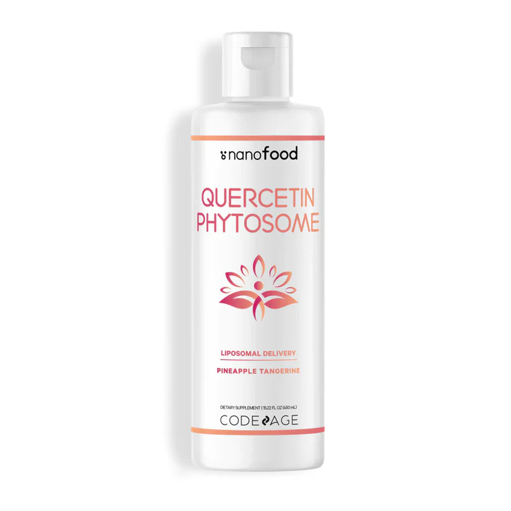 CodeAge Nanofood Liposomal Quercetin Phytosome - Supports Antioxidant Defenses