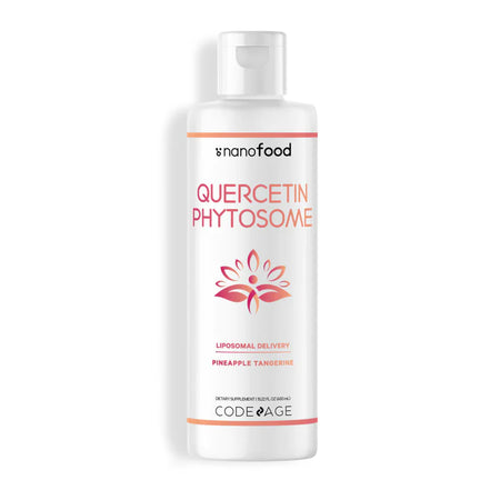CodeAge Nanofood Liposomal Quercetin Phytosome - Supports Antioxidant Defenses