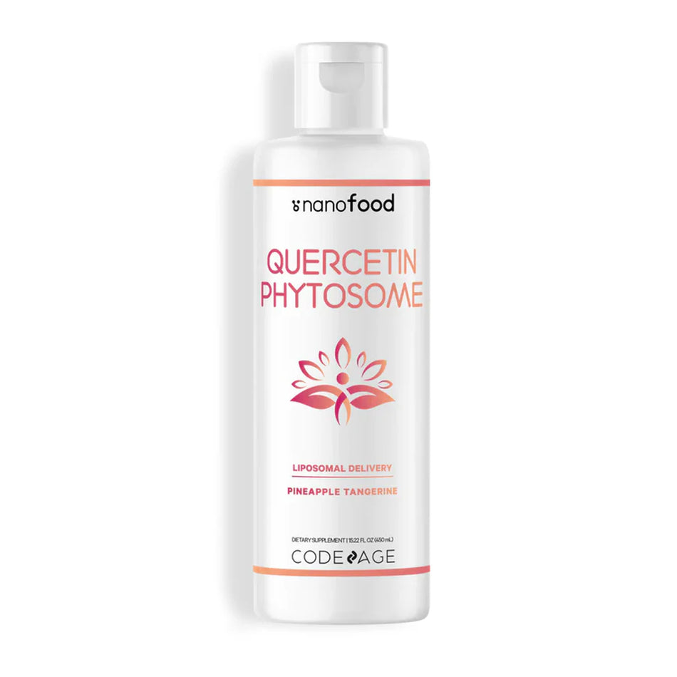 CodeAge Nanofood Liposomal Quercetin Phytosome - Supports Antioxidant Defenses