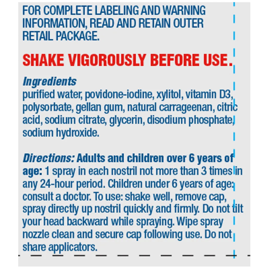 CofixRx Povidone Iodine w/ Vit D3 & Xylitol Inwell Biosciences