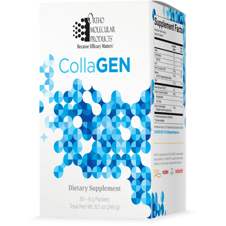 Ortho Molecular CollaGEN stick packs collagen supplement for joint, skin and connective tissue support