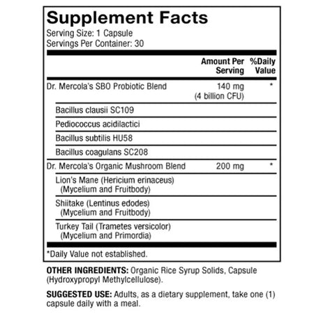Complete Spore Restore by Dr. Mercola at Nutriessential.com