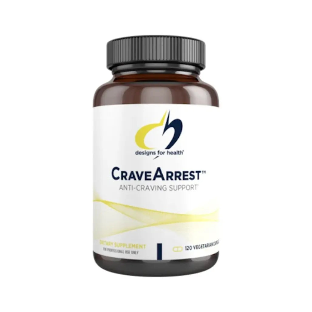 Crave Arrest - Anti Craving Support Supplement - 10 Vegetarian Capsules By Designs for Health