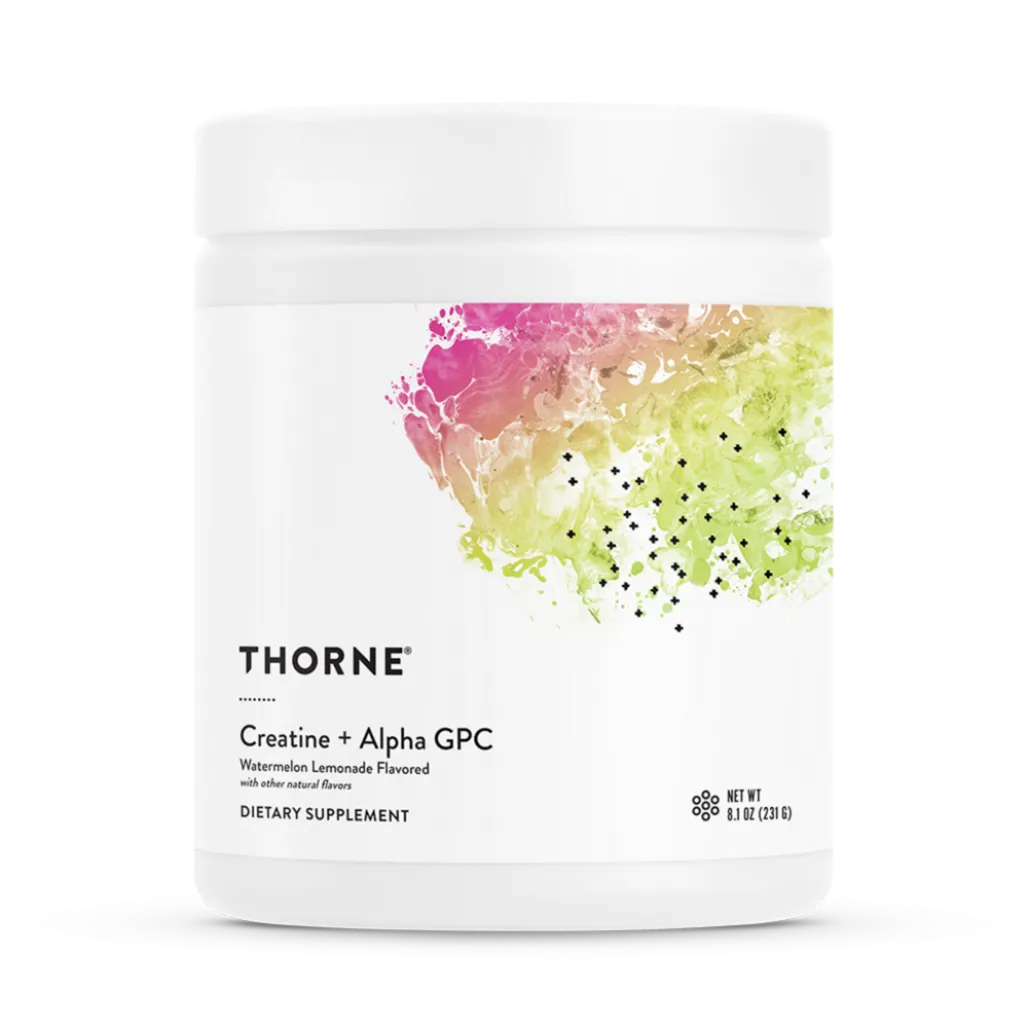 Creatine + Alpha GPC (Watermelon Lemonade Flavored) Thorne