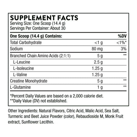 Creatine + BCAA's (Peach Mango Flavored) Thorne