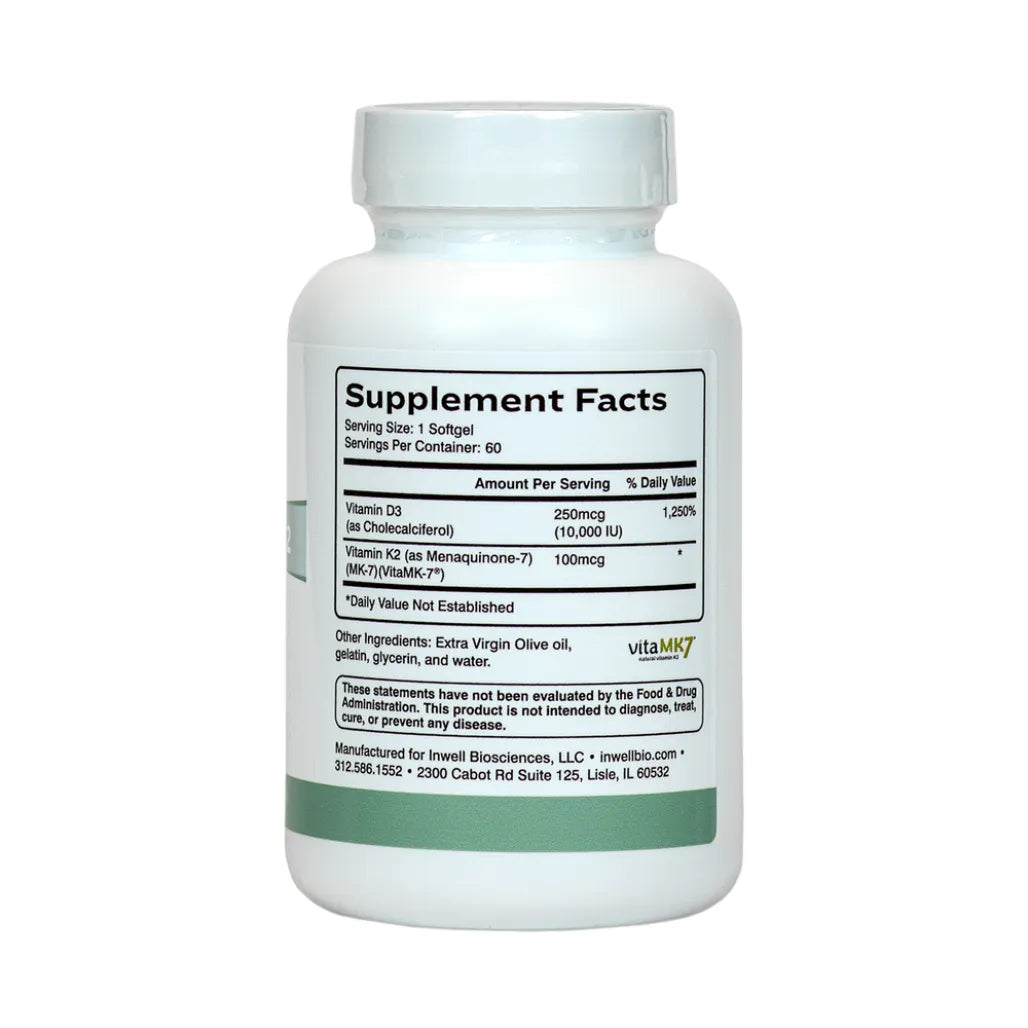 D3 10,000 & K2 Inwell Biosciences