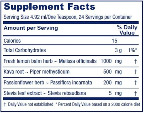 Daily Calm Tonic 4 fl oz Vitanica