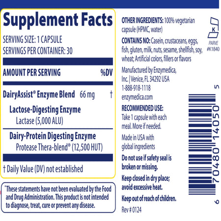 DairyAssist Enzymedica