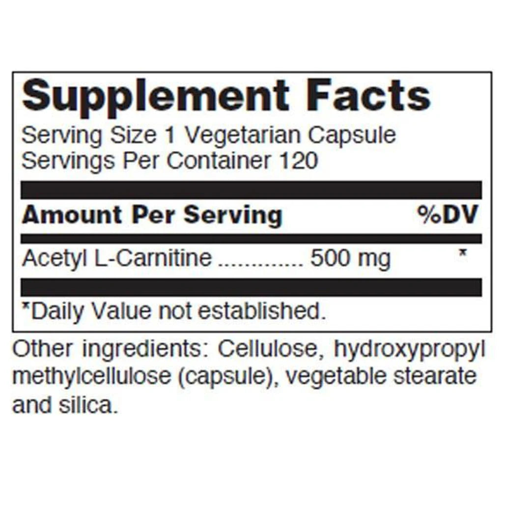 Acetyl L-Carnitine 500 mg Douglas Laboratories