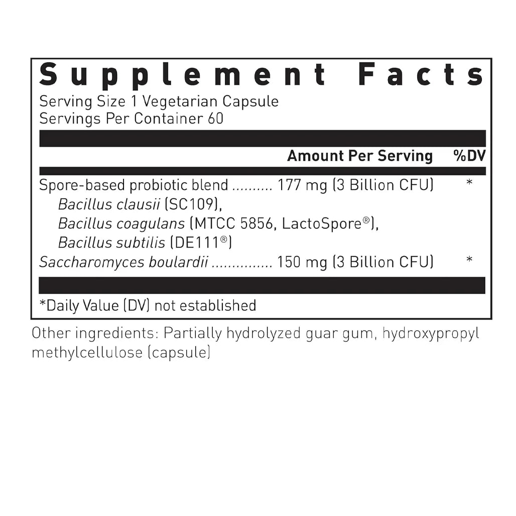 MULTI-PROBIOTIC SPORE+SBC by Douglas Laboratories at Nutriessential.com