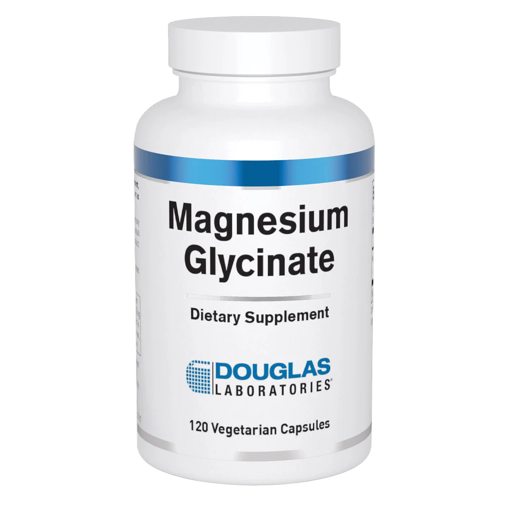 Douglas Laboratories Magnesium Glycinate bottle – high-bioavailability magnesium for muscle and bone health